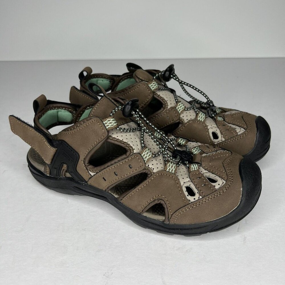 Northside Taupe Womens Size 7 Burke II Athletic Sport Water Sandal Shoes - Picture 2 of 9
